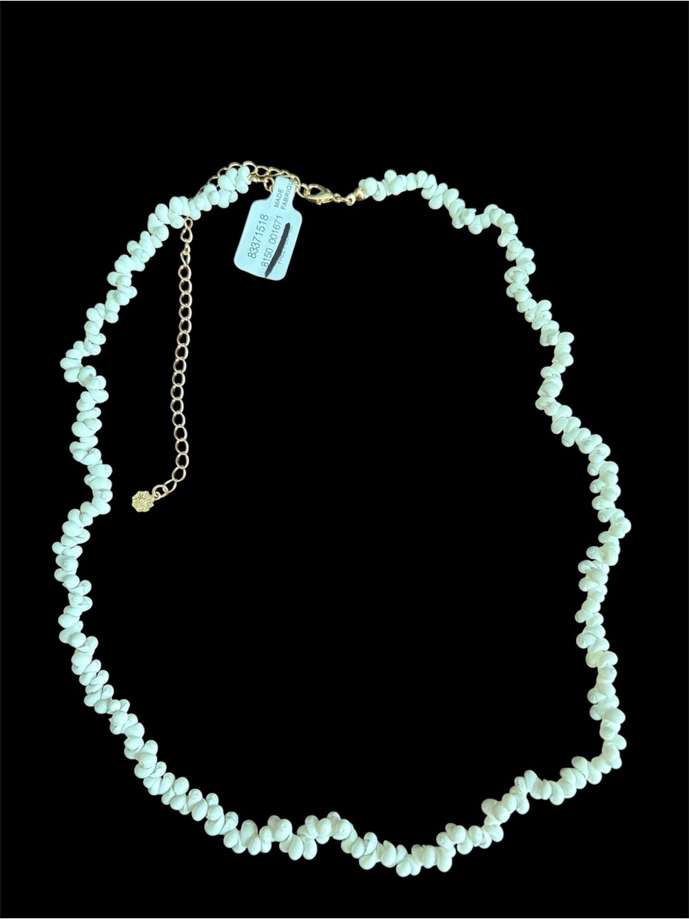 NWT Free People Tiny Shell Necklace - 24”